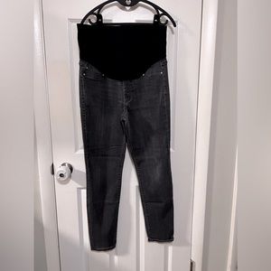 Black Maternity Skinny Jeans